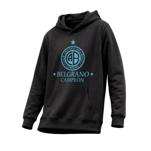 Buzo con Capucha Belgrano – Campeón 2026